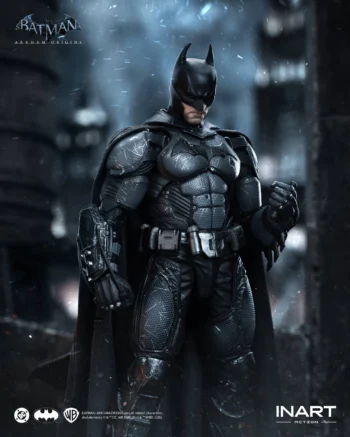 batman batalla 16 INART: Batman Battle Damaged Ver. - Batman Arkham Origins