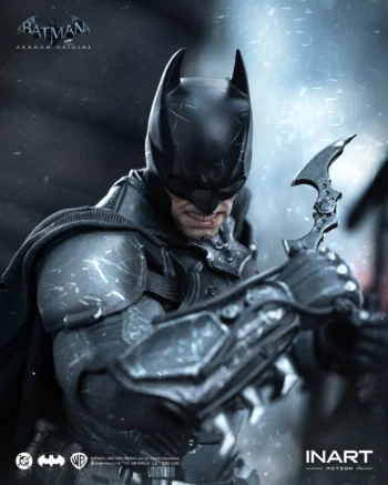 batman batalla 17 INART: Batman Battle Damaged Ver. - Batman Arkham Origins