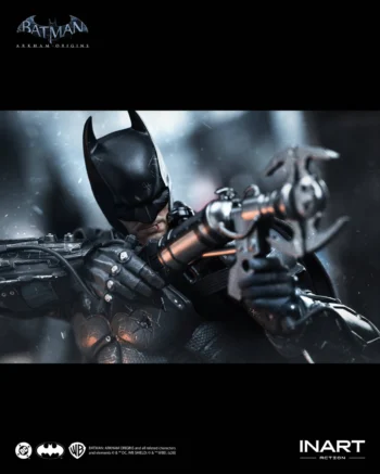 batman batalla 19 INART: Batman Battle Damaged Ver. - Batman Arkham Origins