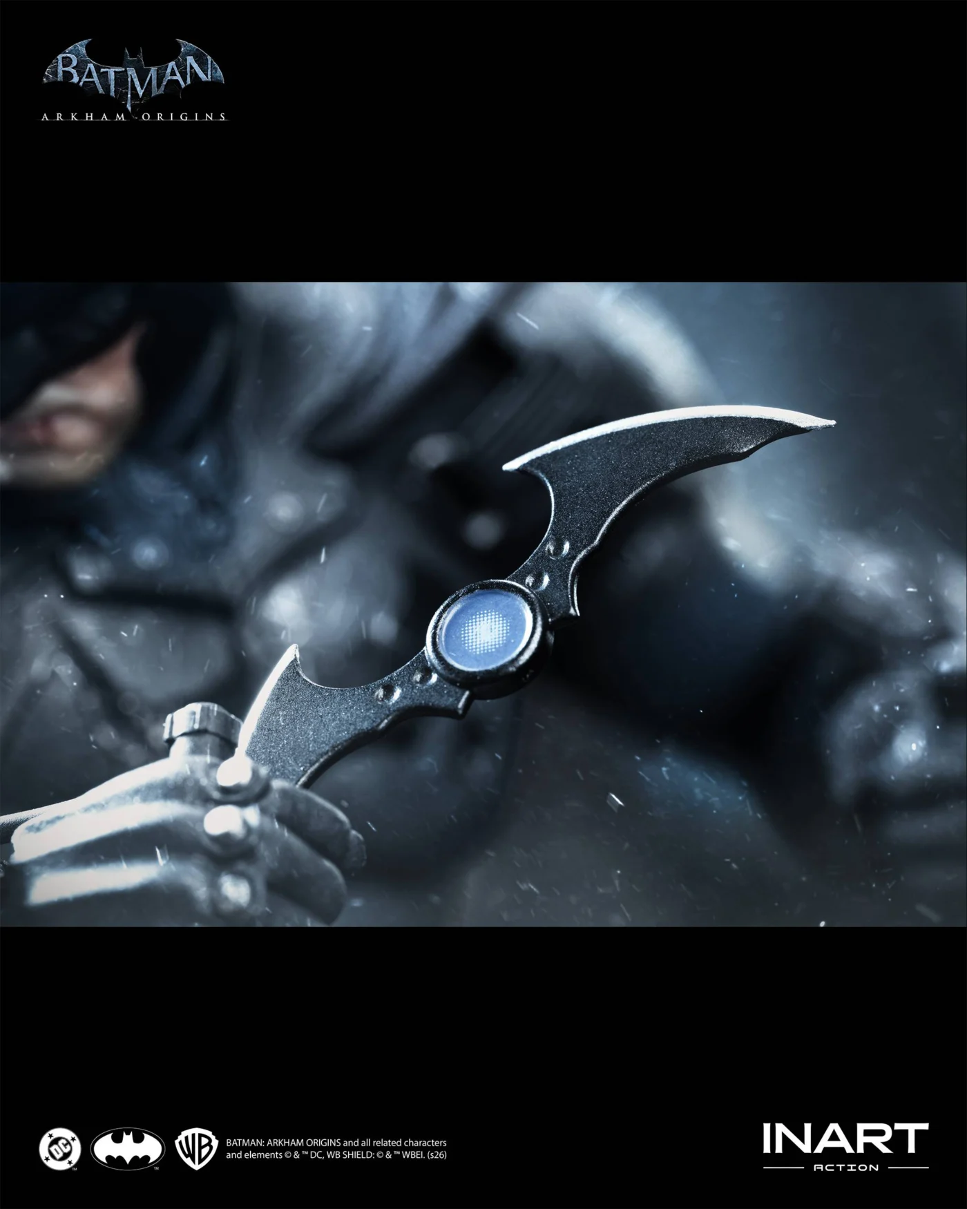 batman batalla 20 INART: Batman Battle Damaged Ver. - Batman Arkham Origins