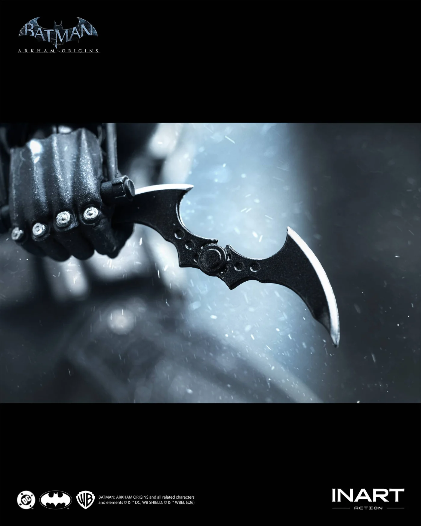 batman batalla 22 INART: Batman Battle Damaged Ver. - Batman Arkham Origins