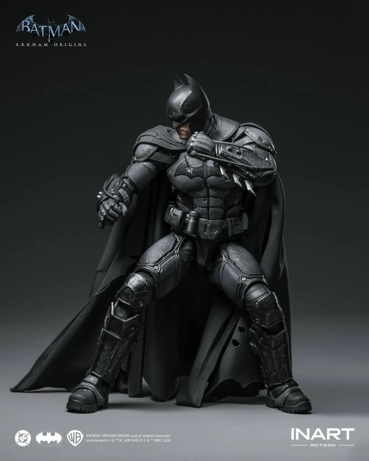 batman batalla 3 INART: Batman Battle Damaged Ver. - Batman Arkham Origins