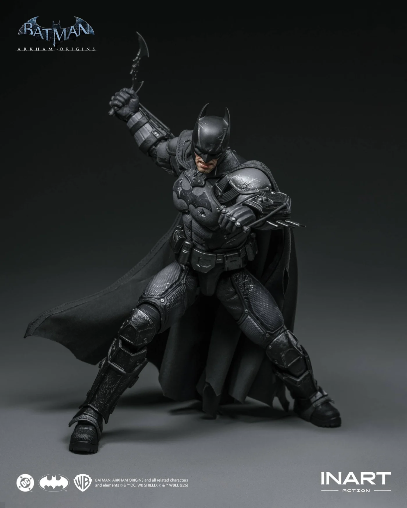 batman batalla 4 INART: Batman Battle Damaged Ver. - Batman Arkham Origins