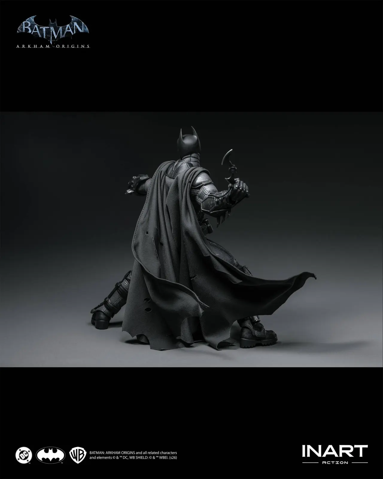 batman batalla 9 INART: Batman Battle Damaged Ver. - Batman Arkham Origins