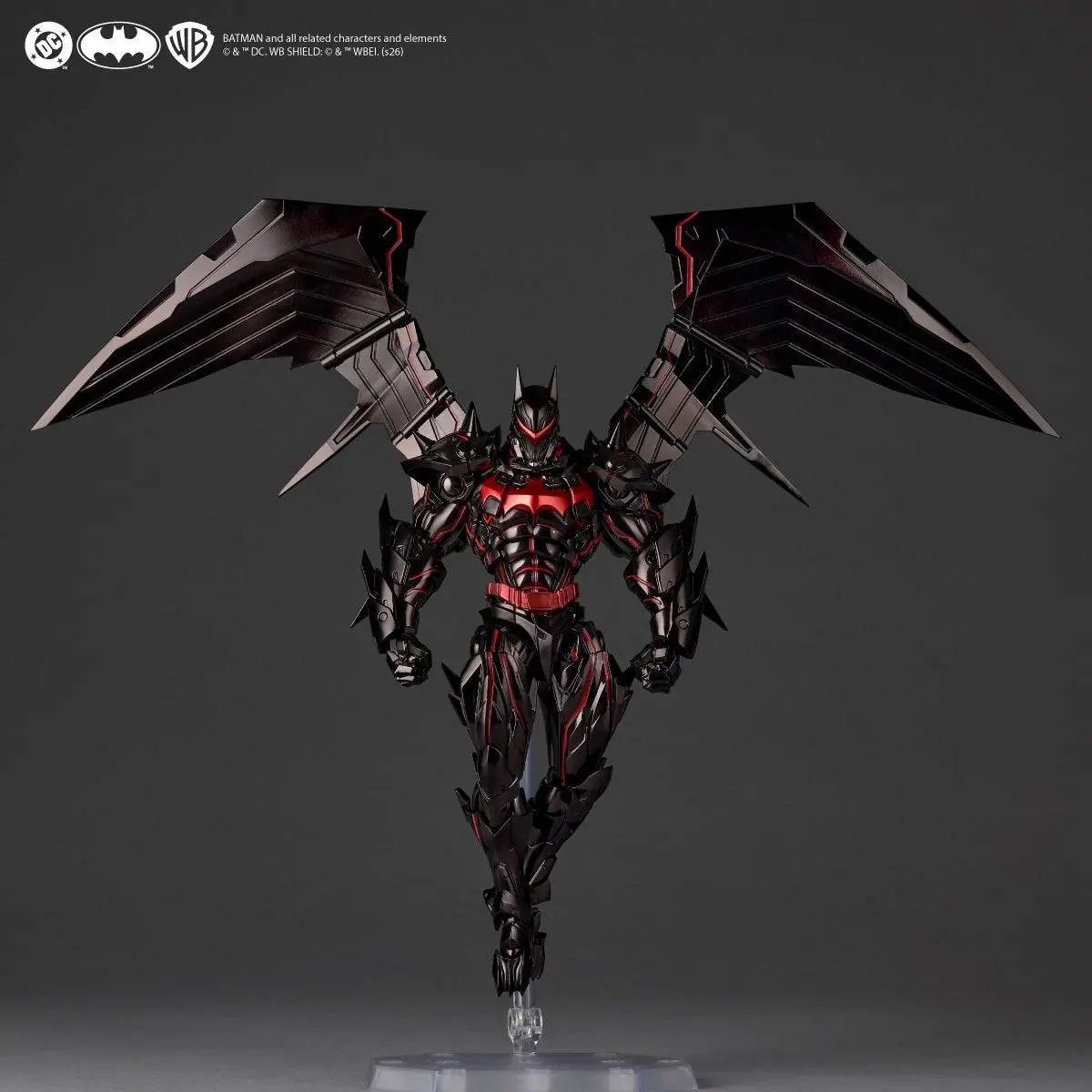 Revoltech: Batman - Hellbat Suit Con Bonus
