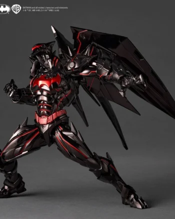 Revoltech: Batman - Hellbat Suit Con Bonus