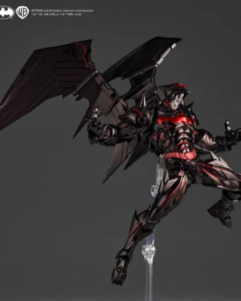 Revoltech: Batman - Hellbat Suit Con Bonus