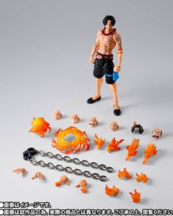 S.H.FIGUARTS: Portgas D. Ace Marineford Ver. - One Piece