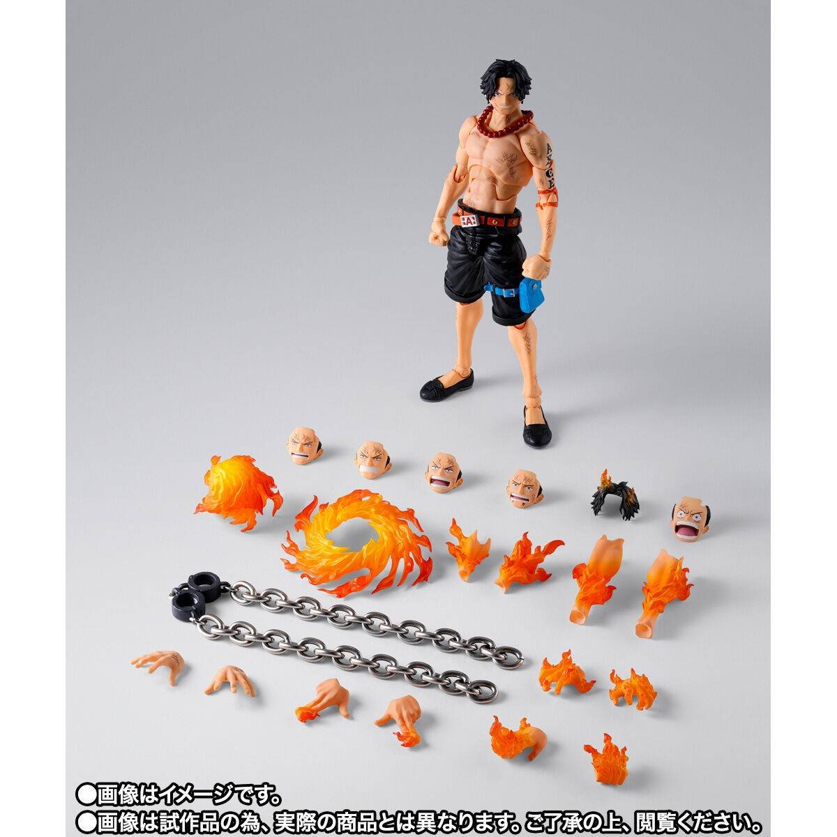 S.H.FIGUARTS: Portgas D. Ace Marineford Ver. - One Piece