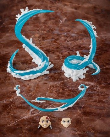S.H.FIGUARTS: Demon Slayer / Kimetsu no Yaiba - Tanjiro Kamado & Giyu Tomioka Water Breathing Effect Parts Set