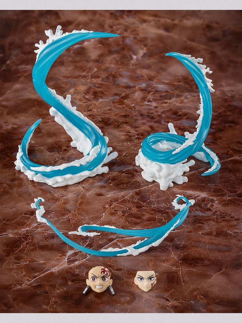 S.H.FIGUARTS: Demon Slayer / Kimetsu no Yaiba - Tanjiro Kamado & Giyu Tomioka Water Breathing Effect Parts Set