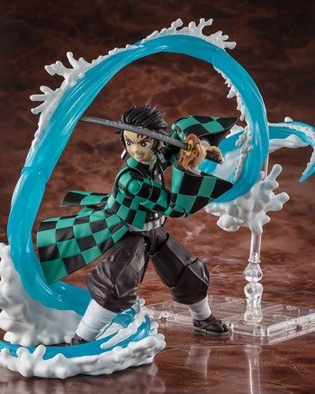S.H.FIGUARTS: Demon Slayer / Kimetsu no Yaiba - Tanjiro Kamado & Giyu Tomioka Water Breathing Effect Parts Set