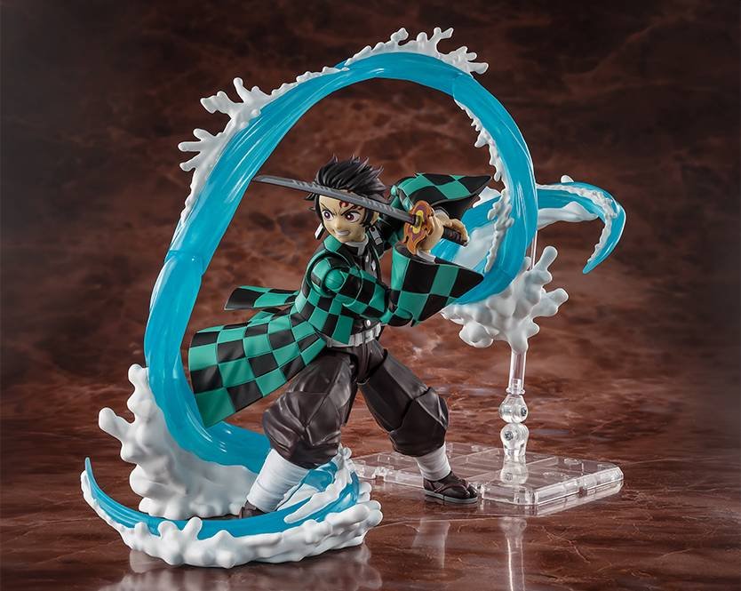 S.H.FIGUARTS: Demon Slayer / Kimetsu no Yaiba - Tanjiro Kamado & Giyu Tomioka Water Breathing Effect Parts Set