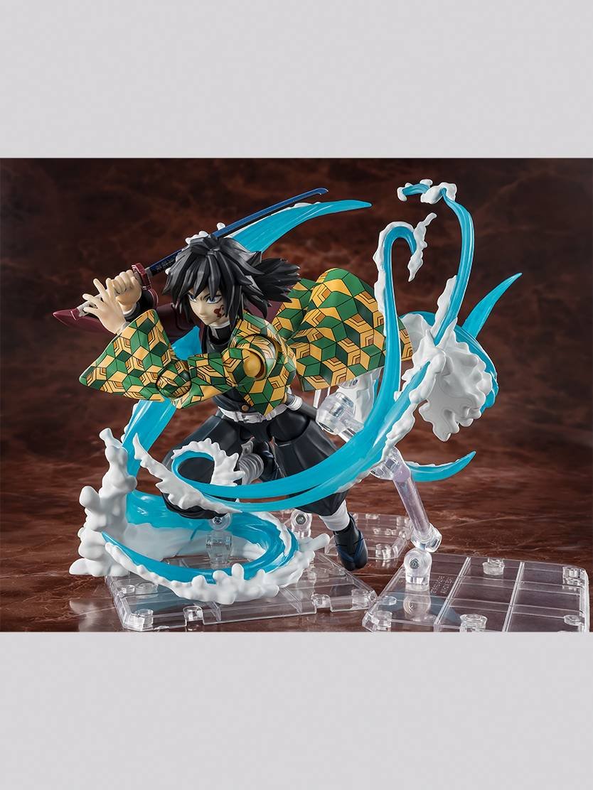 S.H.FIGUARTS: Demon Slayer / Kimetsu no Yaiba - Tanjiro Kamado & Giyu Tomioka Water Breathing Effect Parts Set