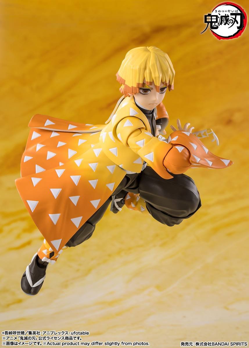 S.H.FIGUARTS: Zenitsu Agatsuma - Demon Slayer / Kimetsu no Yaiba
