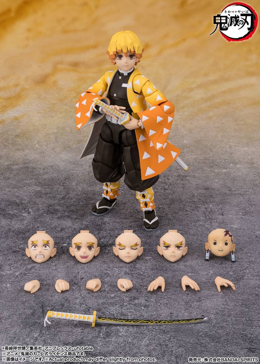 S.H.FIGUARTS: Zenitsu Agatsuma - Demon Slayer / Kimetsu no Yaiba
