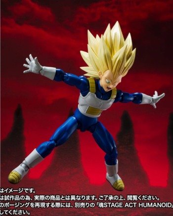S.H.FIGUARTS: Super Saiyan 3 Vegeta - Dragon Ball DAIMA