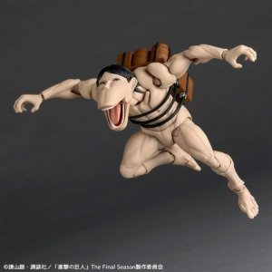 careta revoltech 2 Revoltech: Cart Titan - Attack on Titan Con Bonus