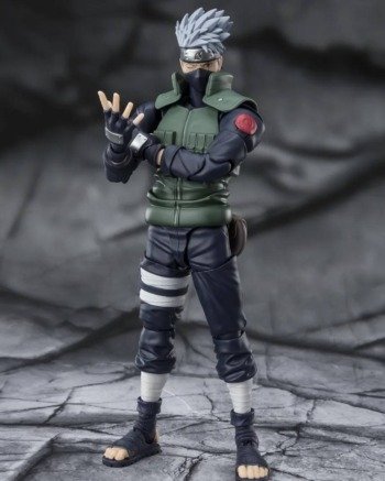 kakashi figuarts 1 S.H.FIGUARTS: Kakashi Hatake (The Famous Sharingan Hero) - Naruto Shippuden