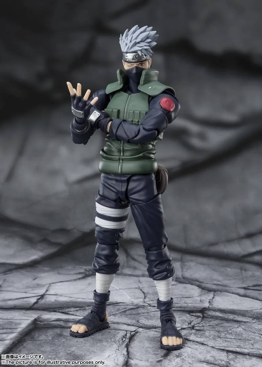 kakashi figuarts 1 S.H.FIGUARTS: Kakashi Hatake (The Famous Sharingan Hero) - Naruto Shippuden
