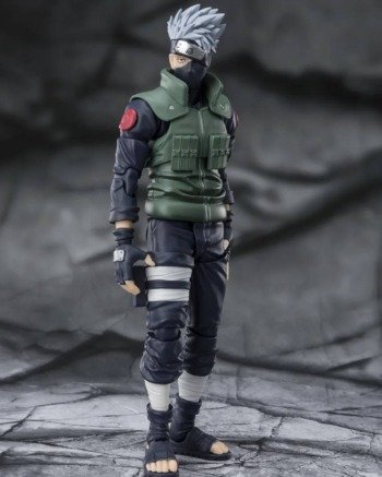 kakashi figuarts 2 S.H.FIGUARTS: Kakashi Hatake (The Famous Sharingan Hero) - Naruto Shippuden