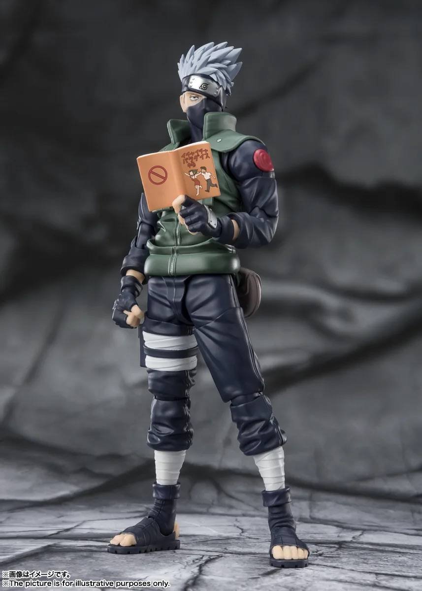 kakashi figuarts 3 S.H.FIGUARTS: Kakashi Hatake (The Famous Sharingan Hero) - Naruto Shippuden