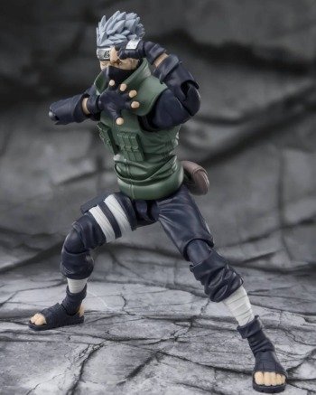 kakashi figuarts 4 S.H.FIGUARTS: Kakashi Hatake (The Famous Sharingan Hero) - Naruto Shippuden