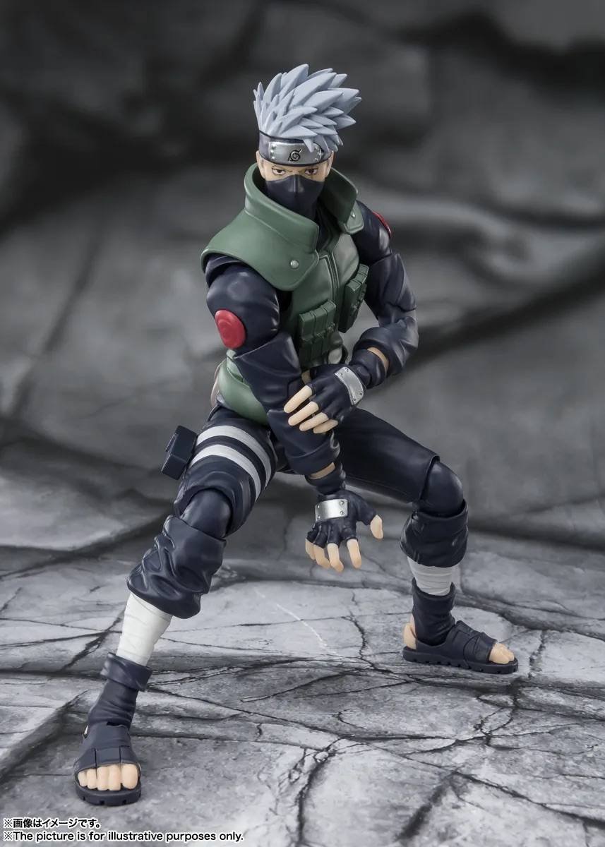 kakashi figuarts 5 S.H.FIGUARTS: Kakashi Hatake (The Famous Sharingan Hero) - Naruto Shippuden