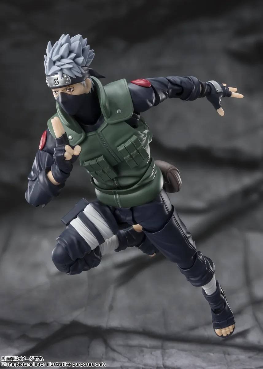 kakashi figuarts 7 S.H.FIGUARTS: Kakashi Hatake (The Famous Sharingan Hero) - Naruto Shippuden