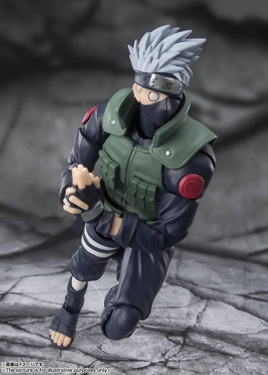 kakashi figuarts 8 S.H.FIGUARTS: Kakashi Hatake (The Famous Sharingan Hero) - Naruto Shippuden