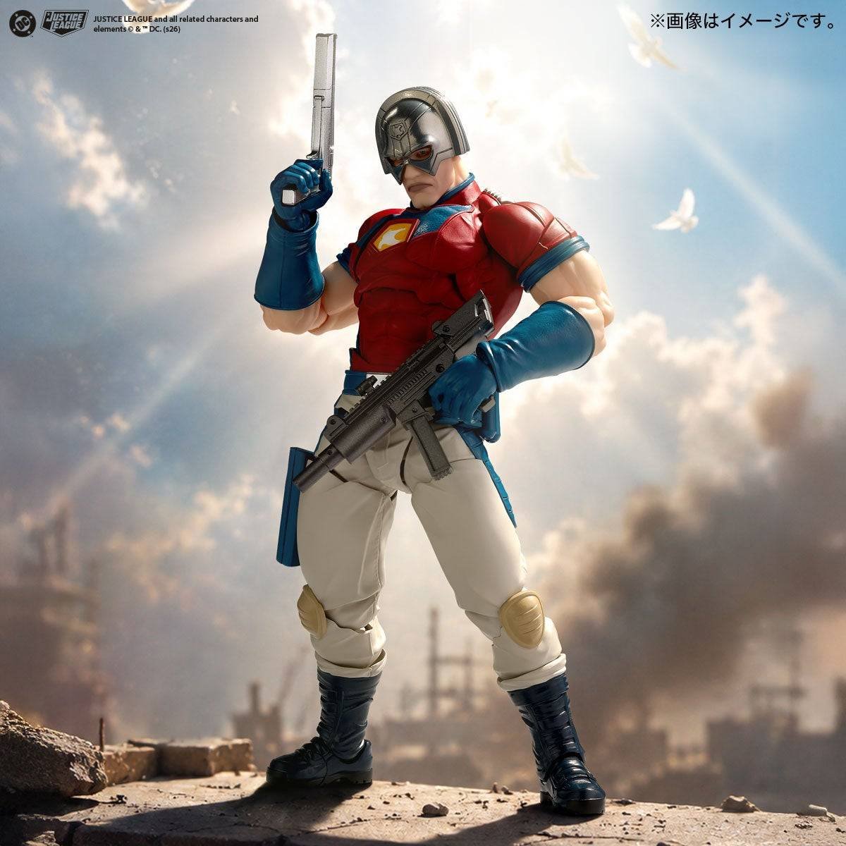 peacemaker revoltech 2 Revoltech: Peacemaker - DC Comics Con Bonus