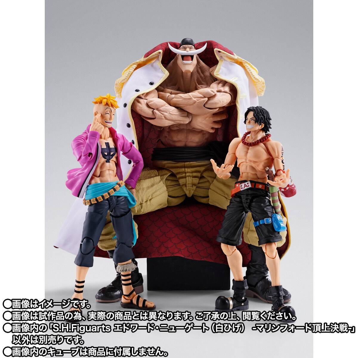 S.H.FIGUARTS: Edward Newgate (Whitebeard) - Summit War of Marineford - One Piece