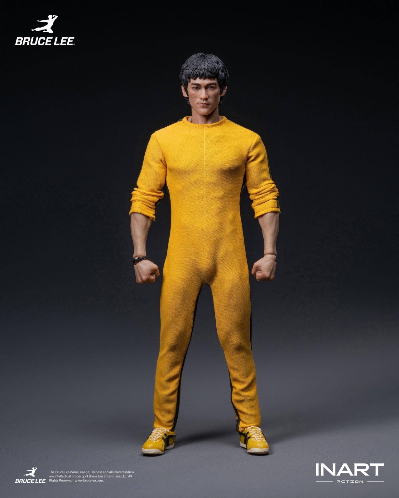 bruce lee amarillo inart 1 INART: Bruce Lee 1/12 - Yellow Jumpsuit Ver