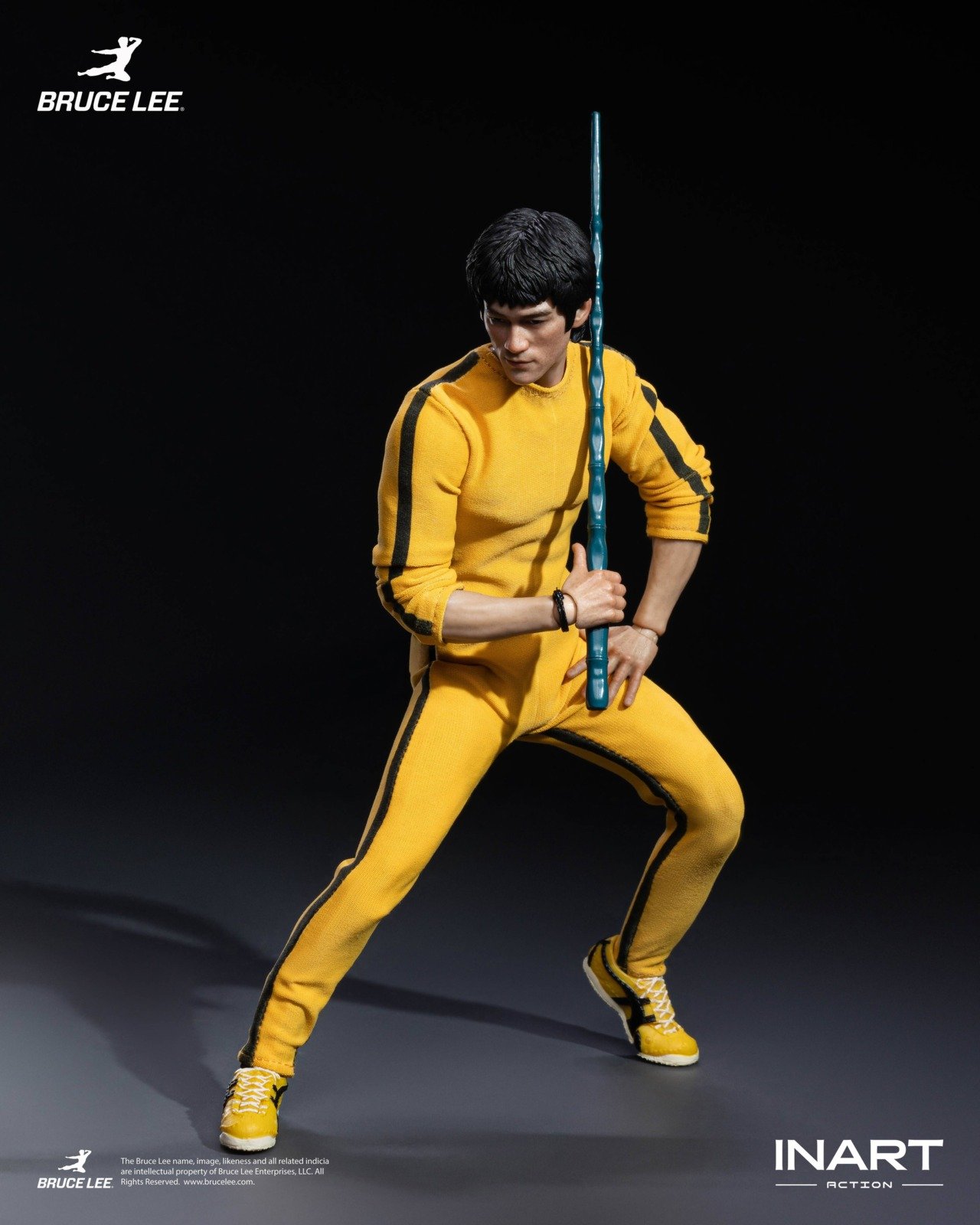 bruce lee amarillo inart 12 INART: Bruce Lee 1/12 - Yellow Jumpsuit Ver