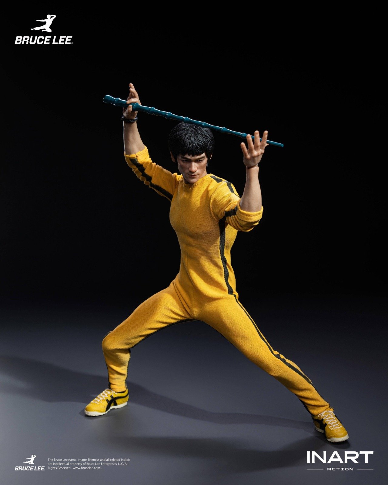 bruce lee amarillo inart 13 INART: Bruce Lee 1/12 - Yellow Jumpsuit Ver