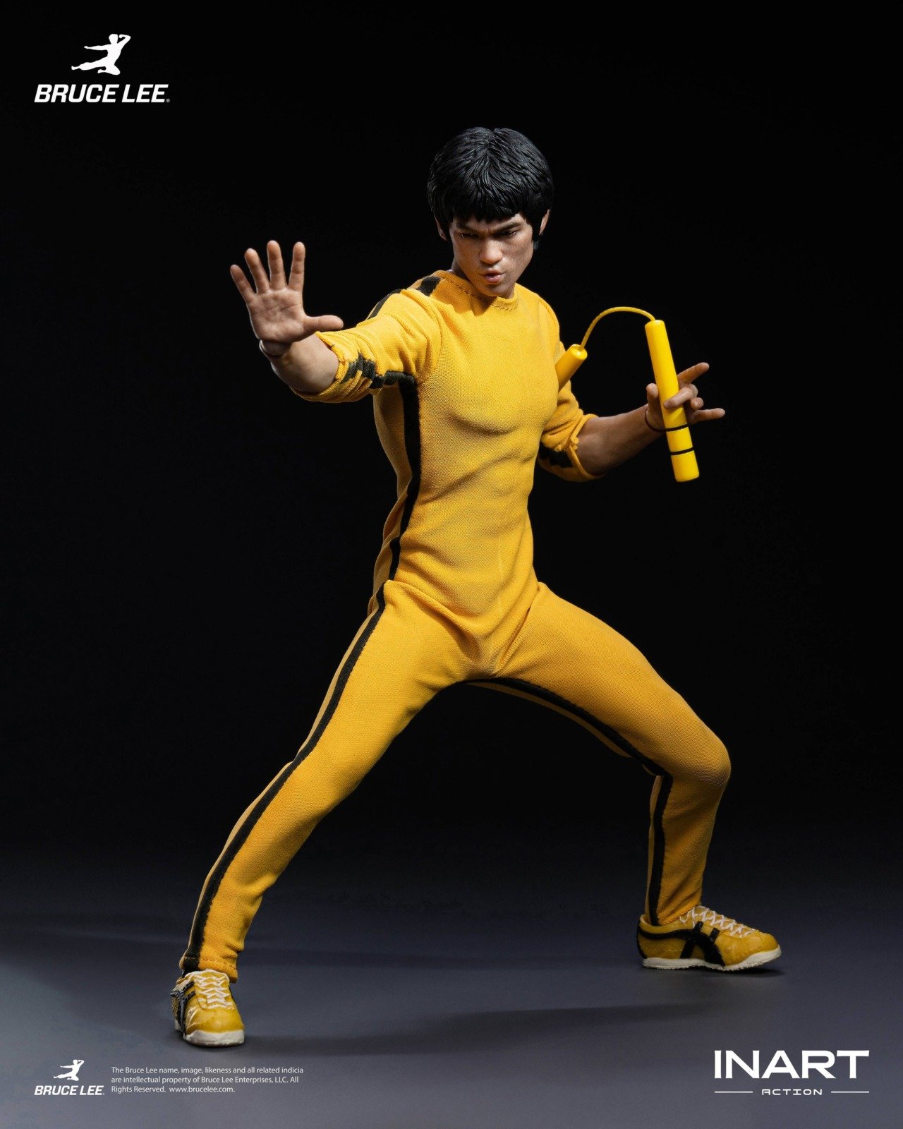 bruce lee amarillo inart 6 INART: Bruce Lee 1/12 - Yellow Jumpsuit Ver