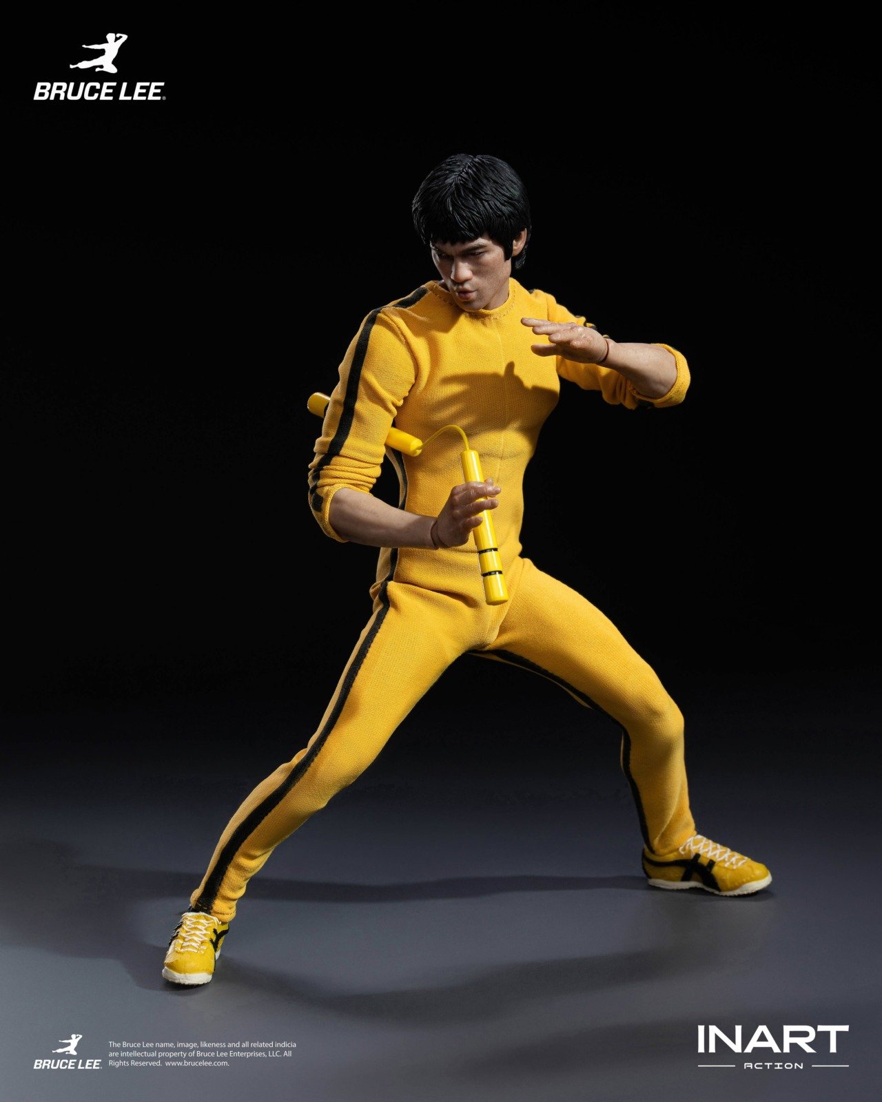 bruce lee amarillo inart 8 INART: Bruce Lee 1/12 - Yellow Jumpsuit Ver