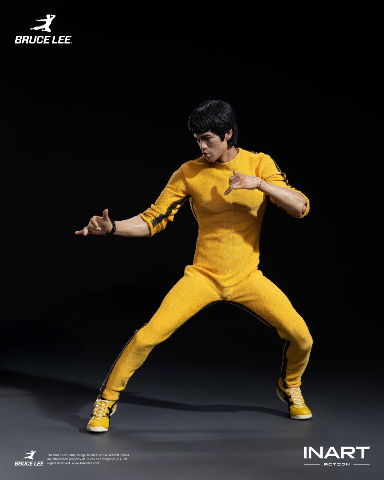 bruce lee amarillo inart 9 INART: Bruce Lee 1/12 - Yellow Jumpsuit Ver