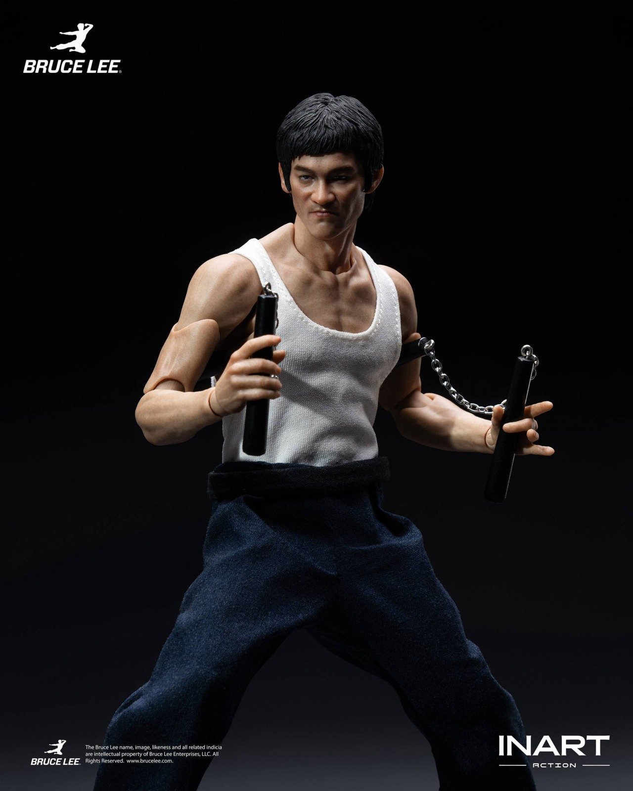 bruce lee clasic inart 12 INART: Bruce Lee 1/12 - Kung Fu Outfit Ver.