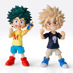 S.H.FIGUARTS: Izuku Midoriya & Katsuki Bakugo - Childhood Set Ver. - My Hero Academia