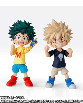 niños mha figuarts 11 S.H.FIGUARTS: Izuku Midoriya & Katsuki Bakugo - Childhood Set Ver. - My Hero Academia
