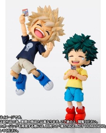 S.H.FIGUARTS: Izuku Midoriya & Katsuki Bakugo - Childhood Set Ver. - My Hero Academia